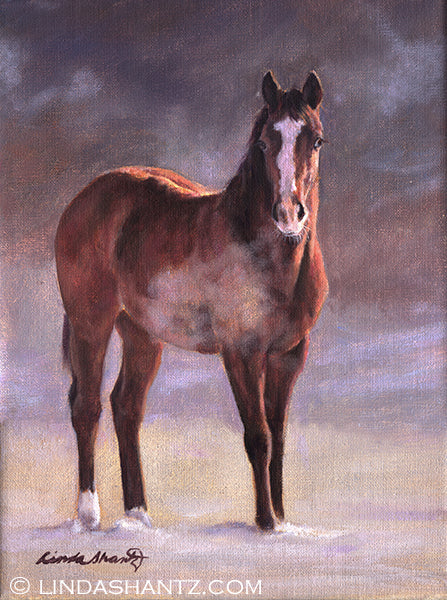 "I Hear You Calling Again," original oil on canvas